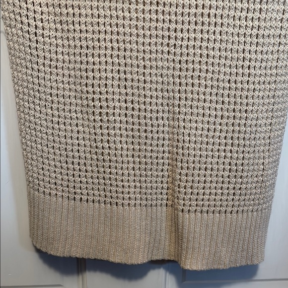 GAP Cream Crew Neck Sweater Lightweight Knit - Picture 6 of 7